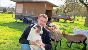 Hof in Bönnigheim: Zu Ostern sind die Schafe und Ziegen auf dem Hof