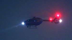 Suche mit Helikopter in Steinheim: Rollerfahrer stürzt mehrfach – und beschmiert Auto mit Blut